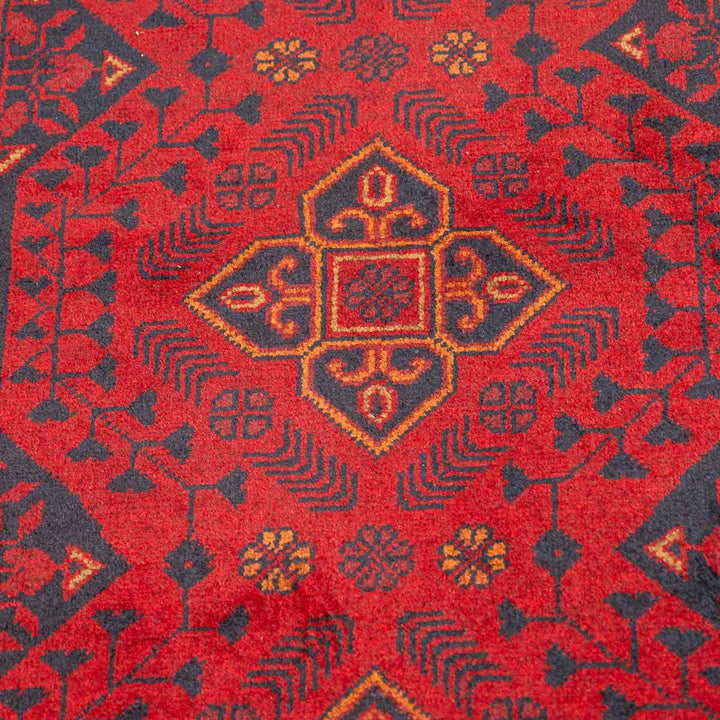 שטיח אפגני חלממדי 00 אדום 296*79