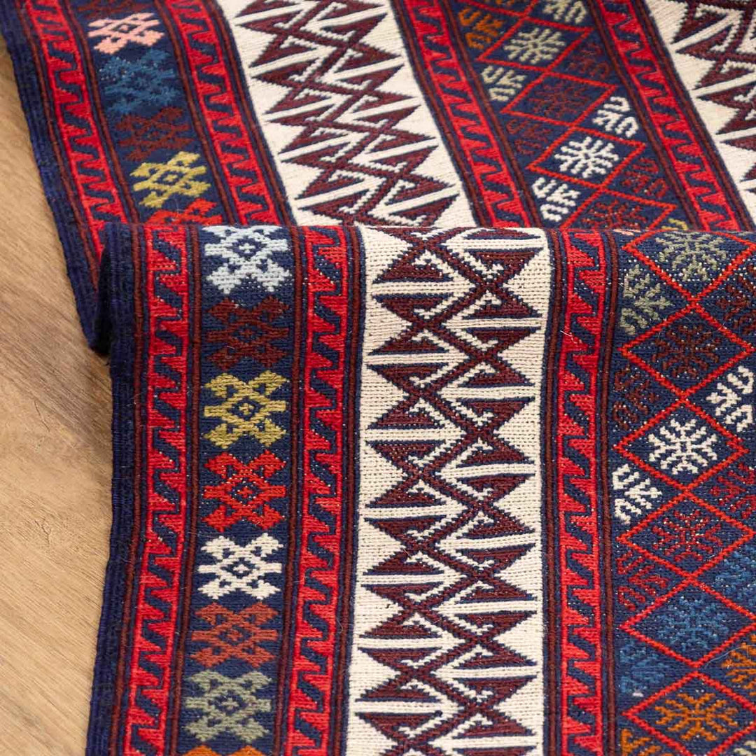 שטיח סומק פרסי 00 צבעוני 195*132 | Persian Sumak