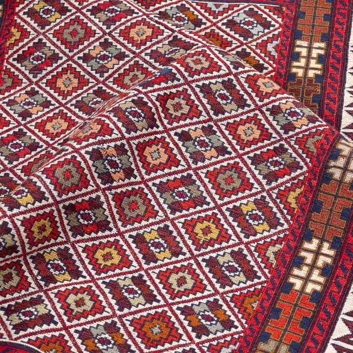 שטיח סומק פרסי 00 צבעוני 195*132 | Persian Sumak