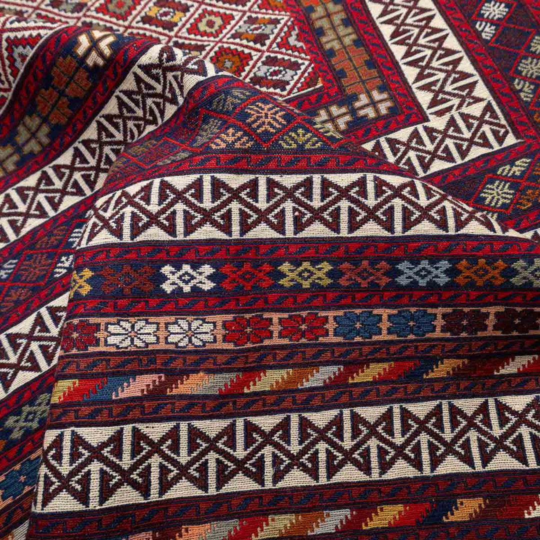 שטיח סומק פרסי 00 צבעוני 195*132 | Persian Sumak