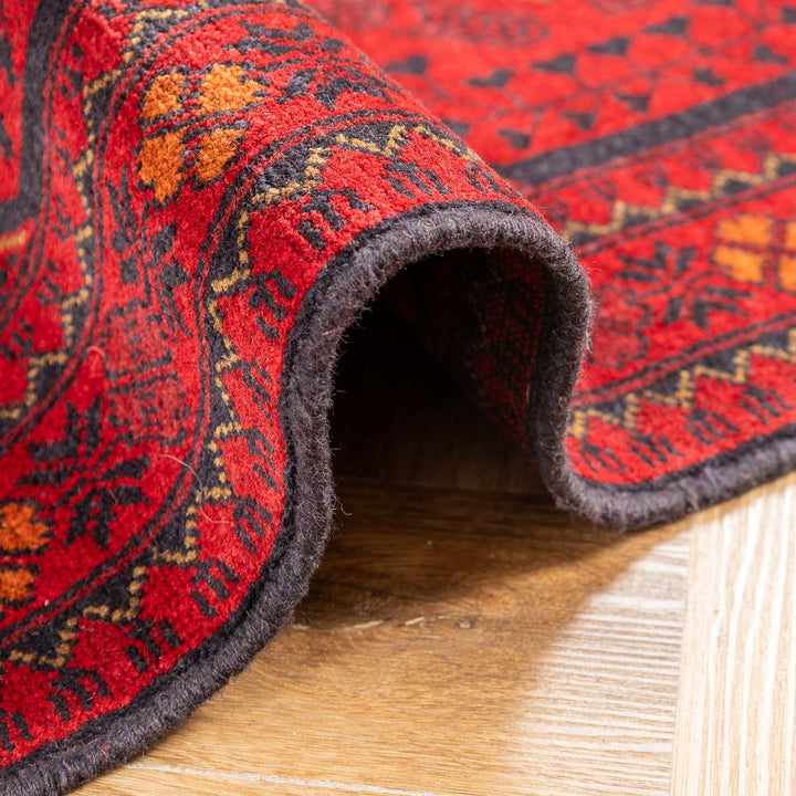 שטיח אפגני חלממדי 00 אדום 296*79