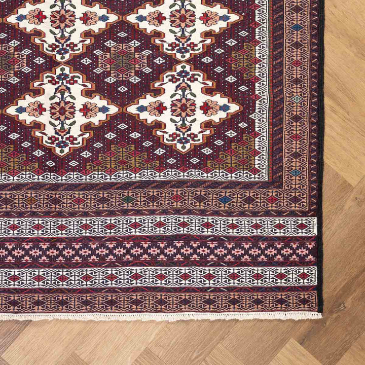 שטיח סומק פרסי 00 צבעוני 201*128 | Persian Sumak