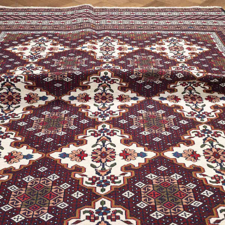 שטיח סומק פרסי 00 צבעוני 201*128 | Persian Sumak