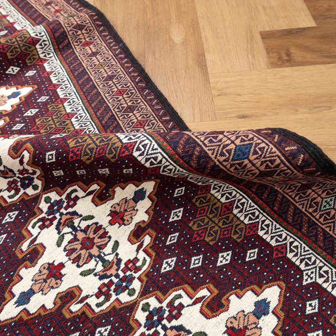 שטיח סומק פרסי 00 צבעוני 201*128 | Persian Sumak