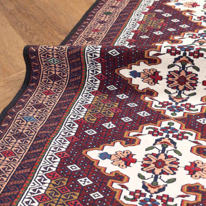 שטיח סומק פרסי 00 צבעוני 201*128 | Persian Sumak