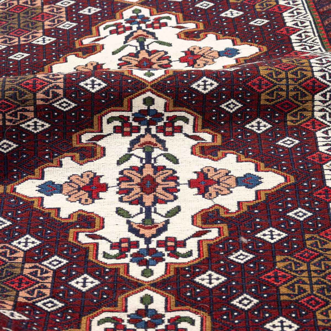 שטיח סומק פרסי 00 צבעוני 201*128 | Persian Sumak