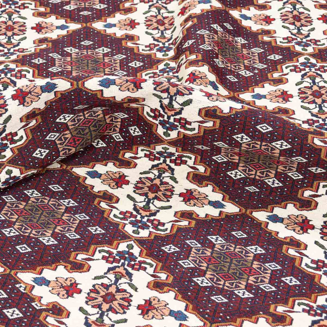 שטיח סומק פרסי 00 צבעוני 201*128 | Persian Sumak