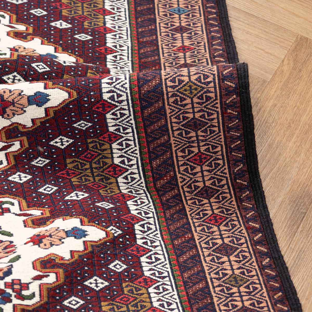 שטיח סומק פרסי 00 צבעוני 201*128 | Persian Sumak