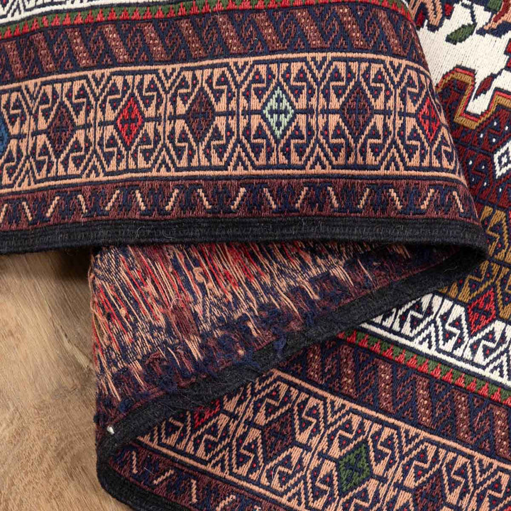 שטיח סומק פרסי 00 צבעוני 201*128 | Persian Sumak