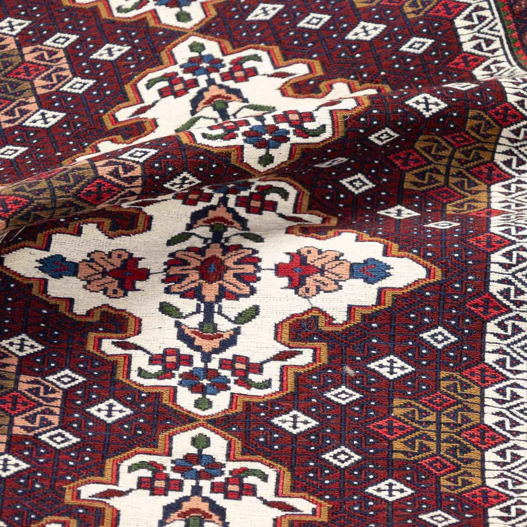 שטיח סומק פרסי 00 צבעוני 201*128 | Persian Sumak