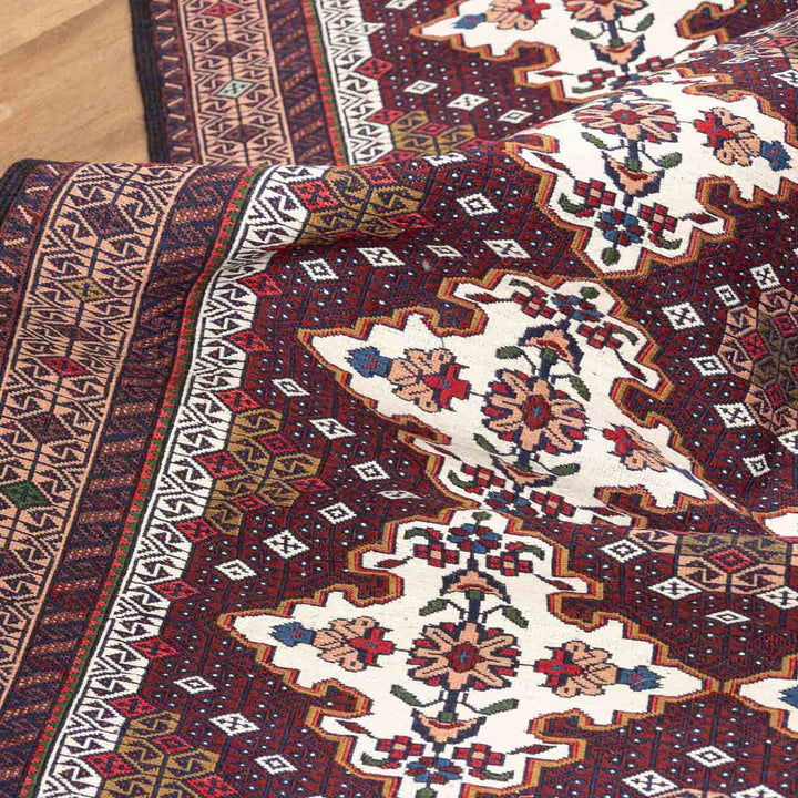 שטיח סומק פרסי 00 צבעוני 201*128 | Persian Sumak