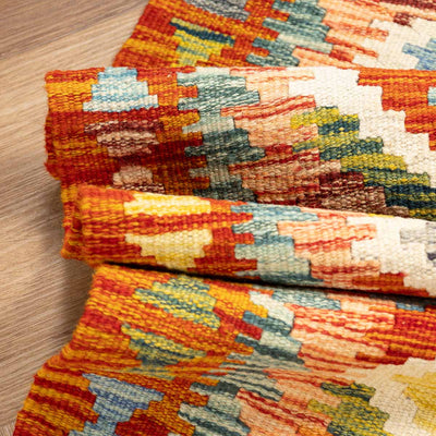 שטיח קילים אפגני 00 צבעוני 311*83