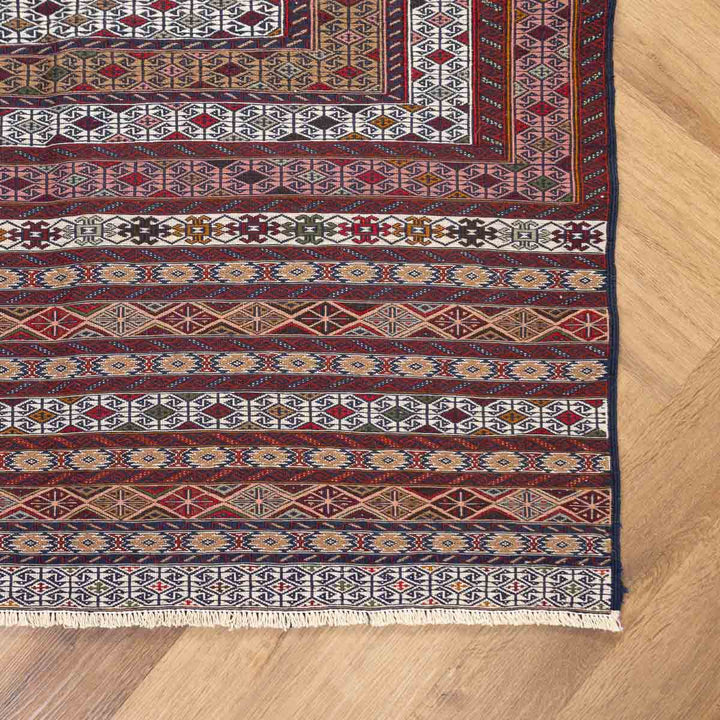 שטיח סומק פרסי 00 צבעוני 185*121 | Persian Sumak