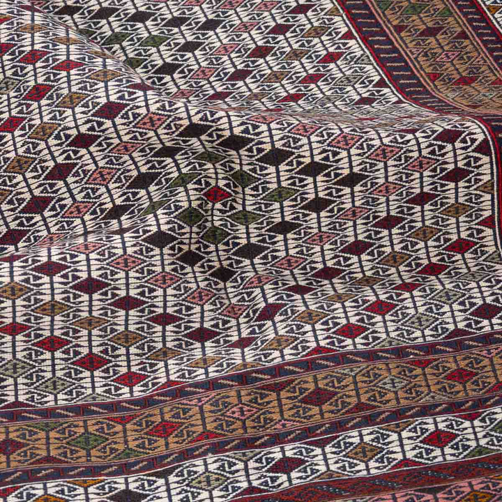 שטיח סומק פרסי 00 צבעוני 185*121 | Persian Sumak