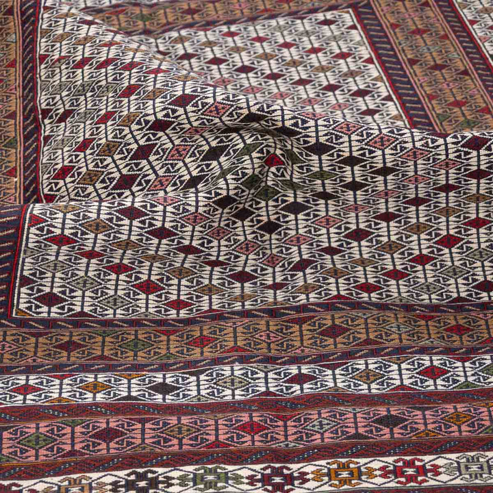 שטיח סומק פרסי 00 צבעוני 185*121 | Persian Sumak