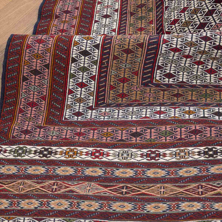 שטיח סומק פרסי 00 צבעוני 185*121 | Persian Sumak