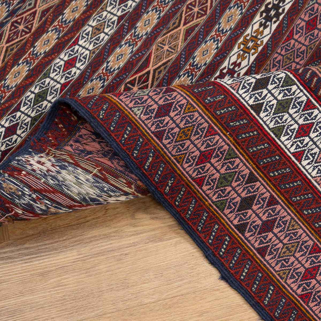 שטיח סומק פרסי 00 צבעוני 185*121 | Persian Sumak