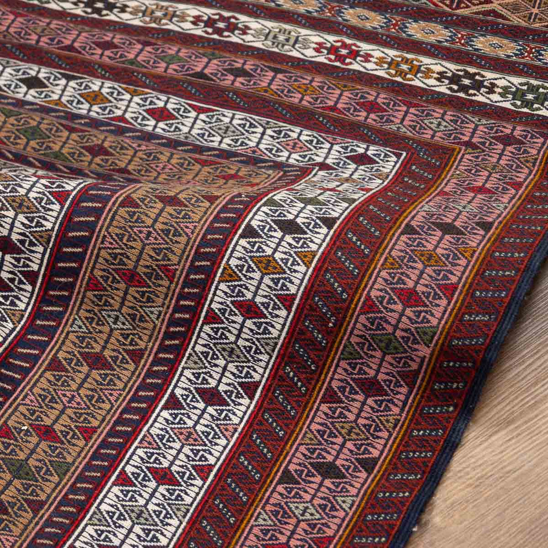 שטיח סומק פרסי 00 צבעוני 185*121 | Persian Sumak