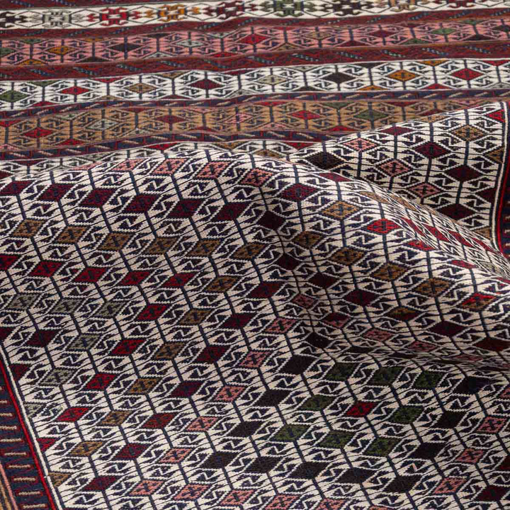 שטיח סומק פרסי 00 צבעוני 185*121 | Persian Sumak