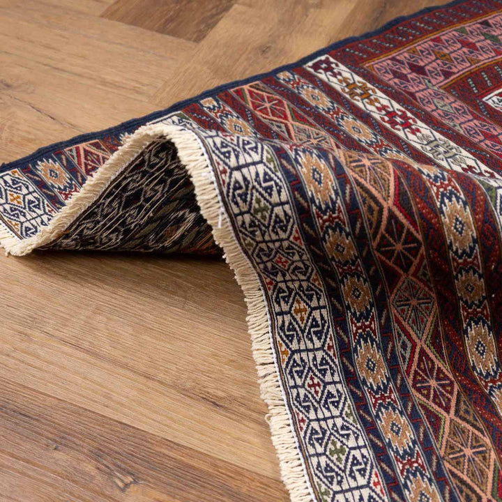 שטיח סומק פרסי 00 צבעוני 185*121 | Persian Sumak