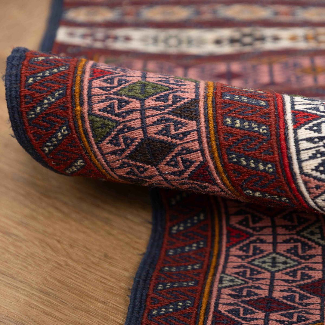 שטיח סומק פרסי 00 צבעוני 185*121 | Persian Sumak