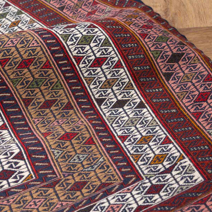 שטיח סומק פרסי 00 צבעוני 185*121 | Persian Sumak