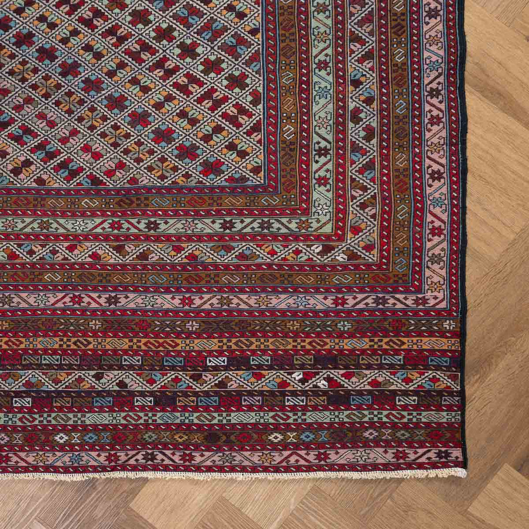 שטיח סומק פרסי 00 צבעוני 190*123 | Persian Sumak