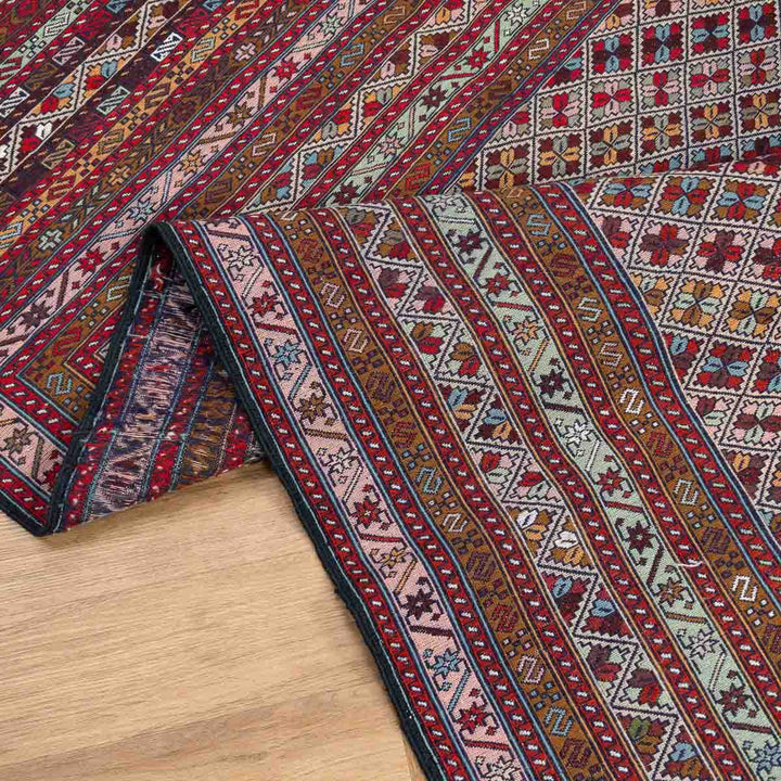 שטיח סומק פרסי 00 צבעוני 190*123 | Persian Sumak