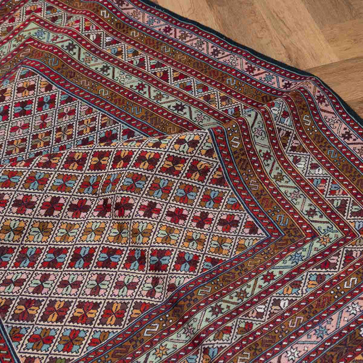 שטיח סומק פרסי 00 צבעוני 190*123 | Persian Sumak