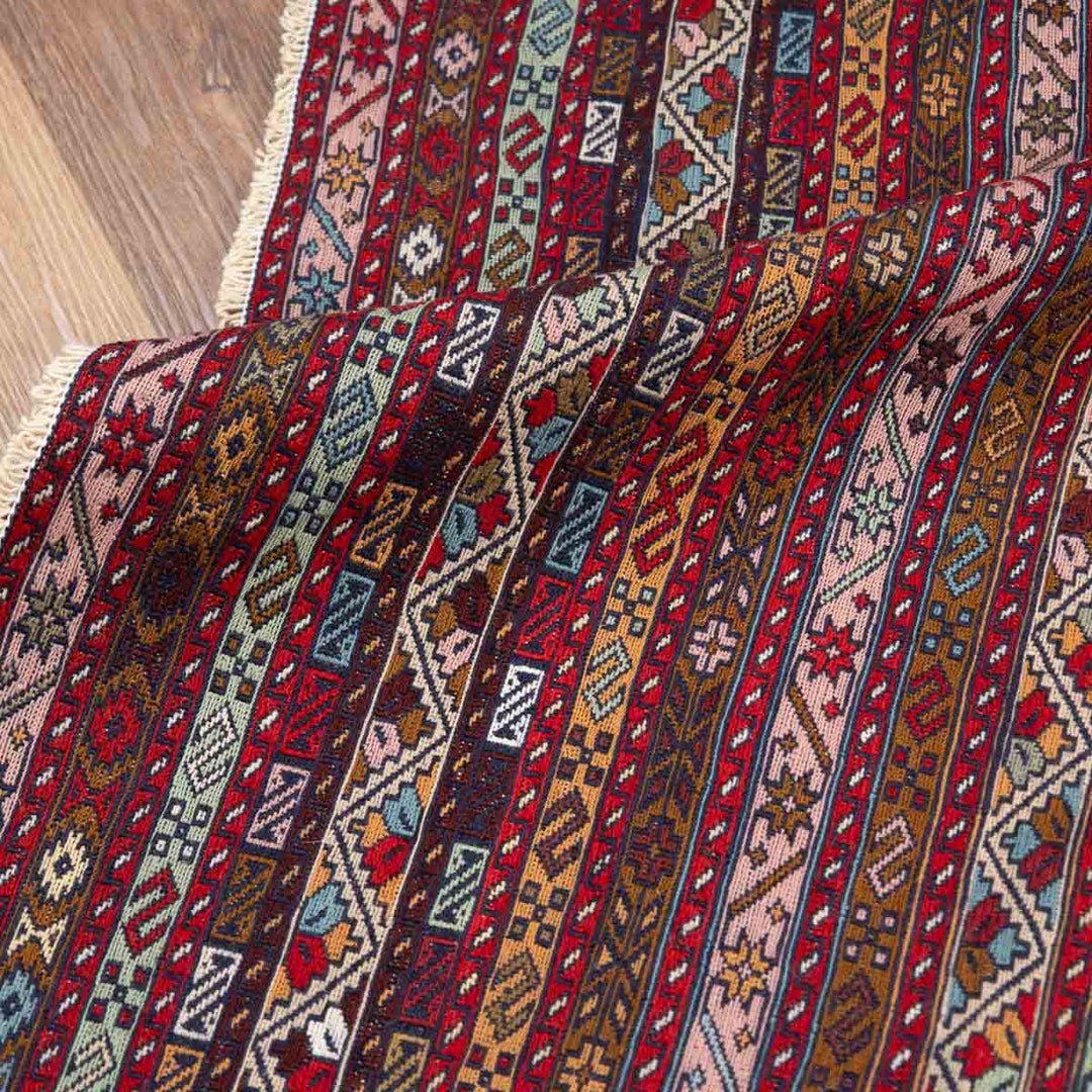 שטיח סומק פרסי 00 צבעוני 190*123 | Persian Sumak