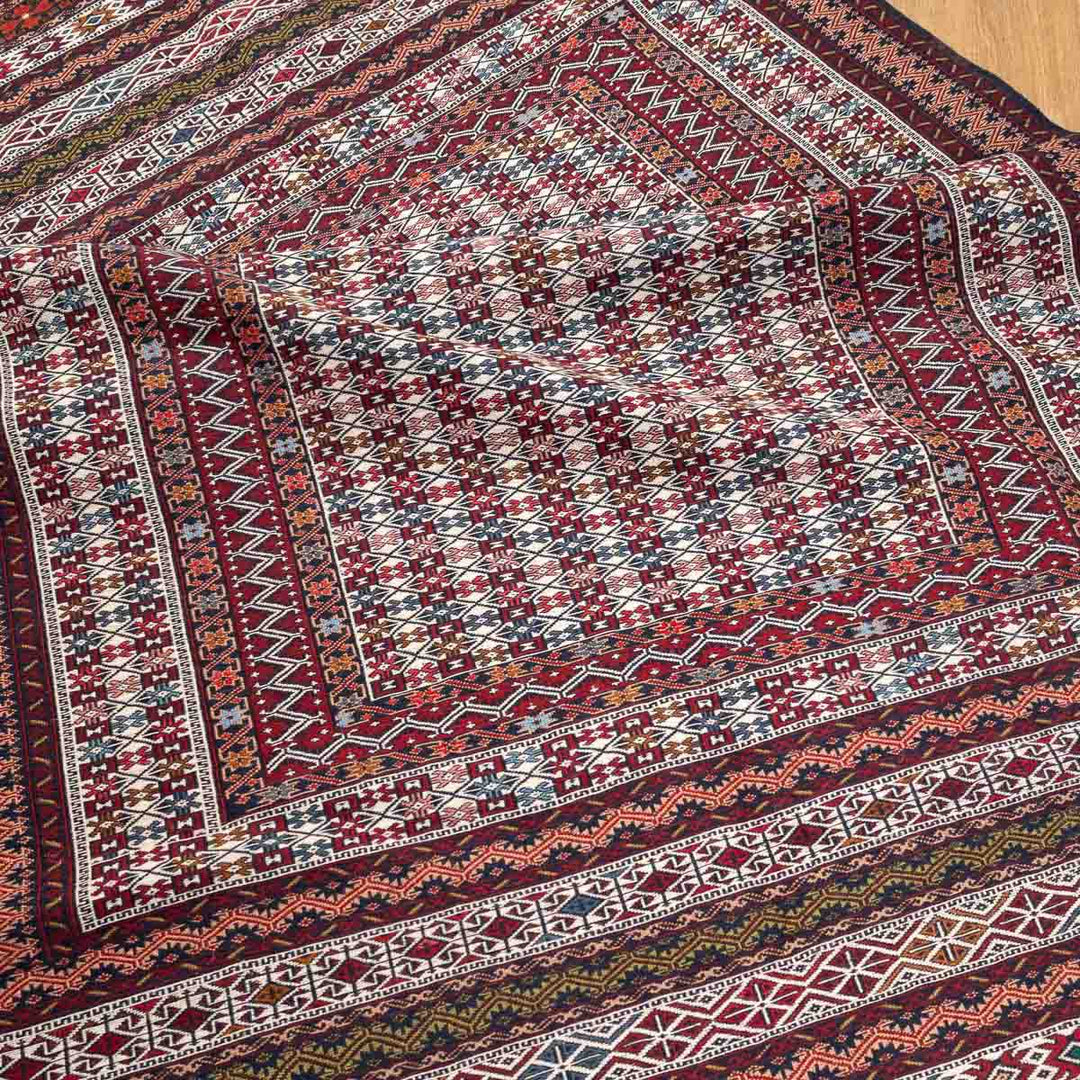 שטיח סומק פרסי 00 צבעוני 200*130 | Persian Sumak