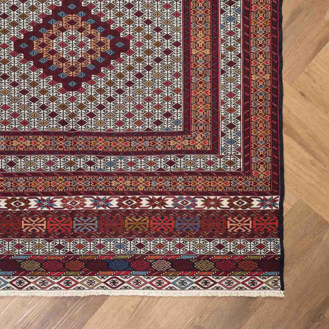 שטיח סומק פרסי 00 צבעוני 174*126 | Persian Sumak