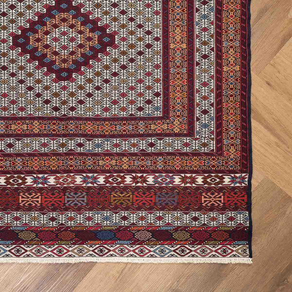 שטיח סומק פרסי 00 צבעוני 174*126 | Persian Sumak