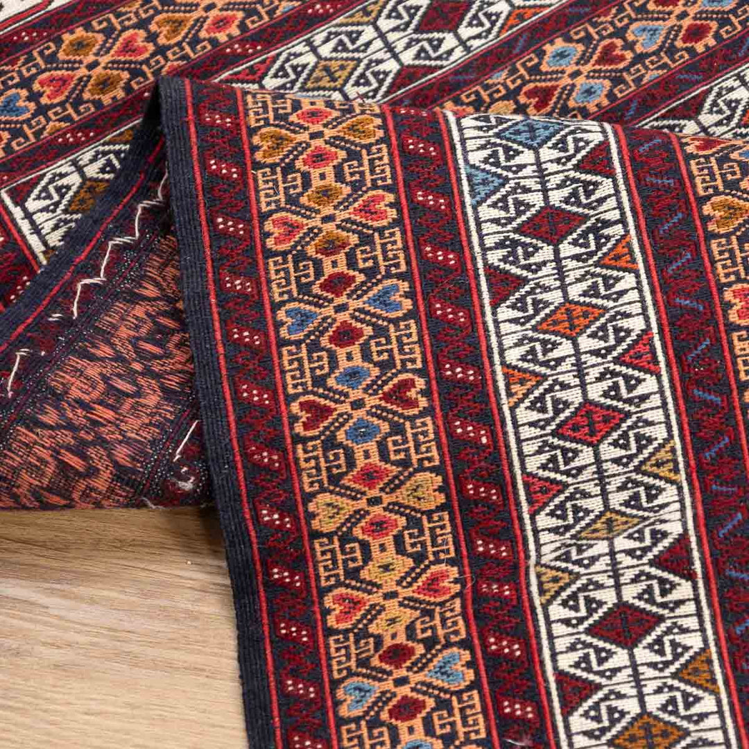 שטיח סומק פרסי 00 צבעוני 174*126 | Persian Sumak