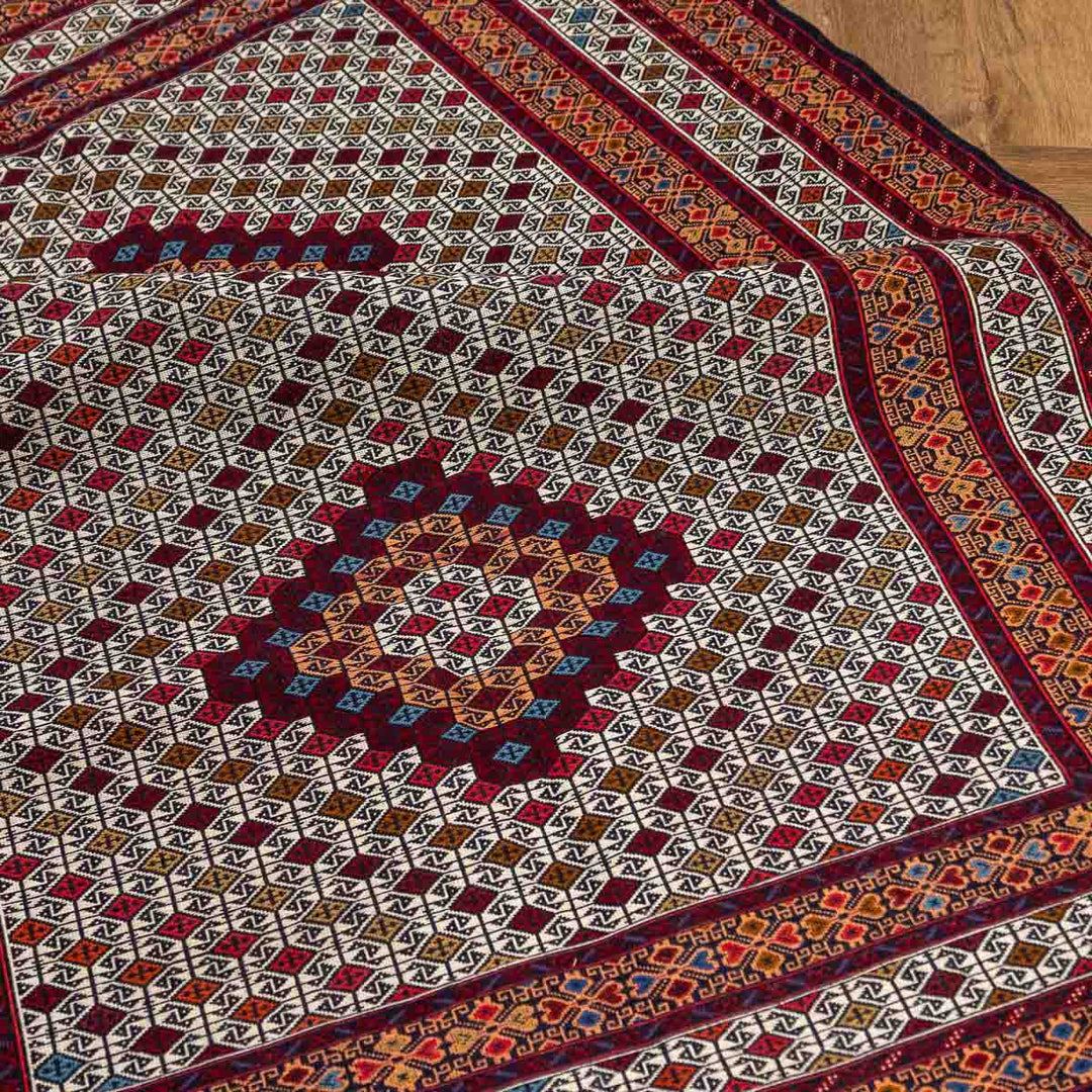 שטיח סומק פרסי 00 צבעוני 174*126 | Persian Sumak