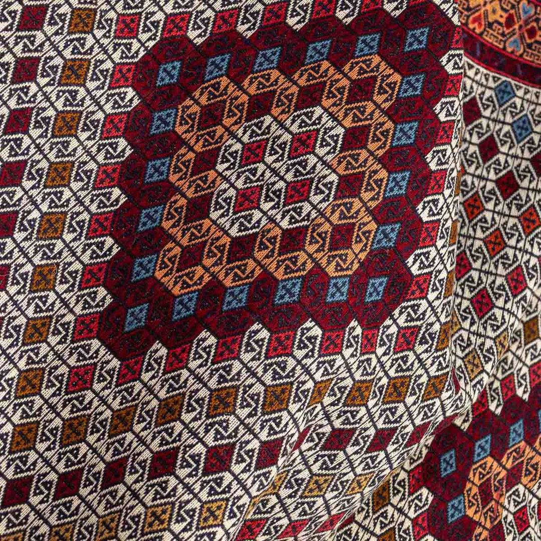 שטיח סומק פרסי 00 צבעוני 174*126 | Persian Sumak