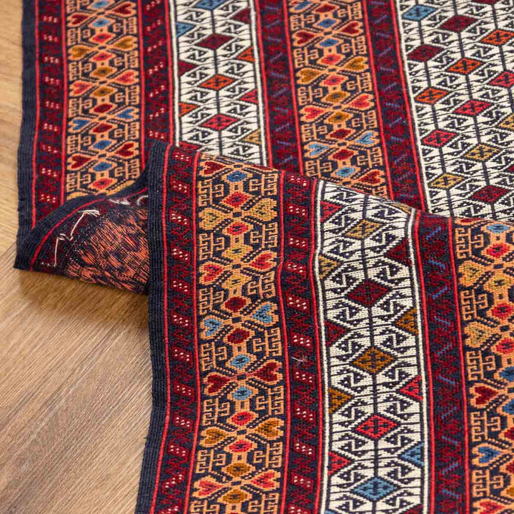 שטיח סומק פרסי 00 צבעוני 174*126 | Persian Sumak