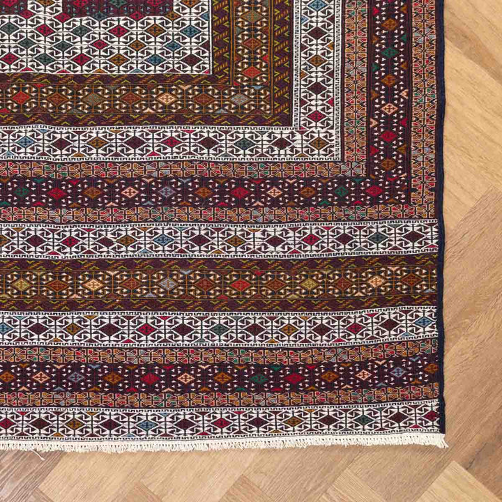 שטיח סומק פרסי 00 צבעוני 197*122 | Persian Sumak