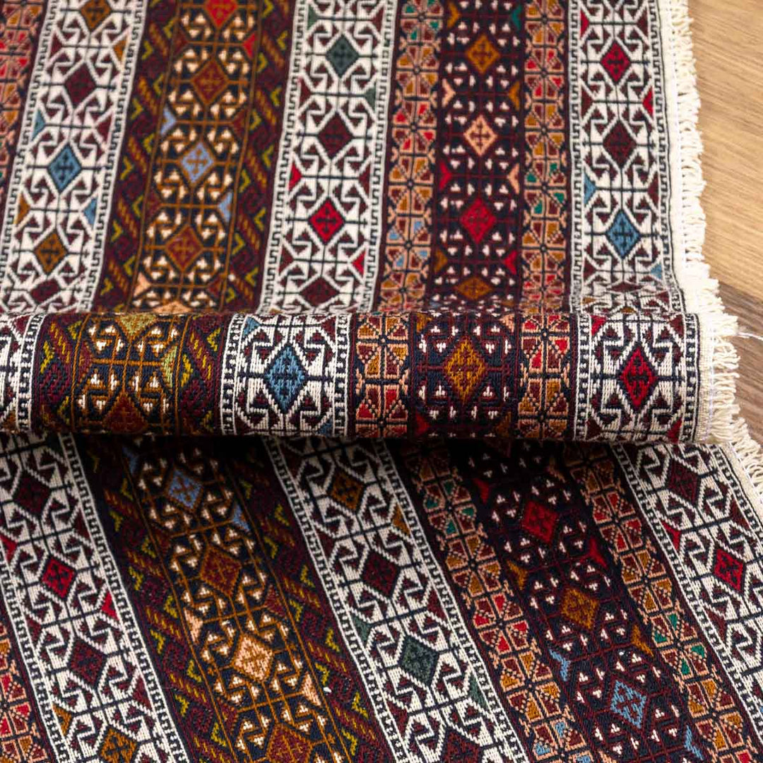 שטיח סומק פרסי 00 צבעוני 197*122 | Persian Sumak