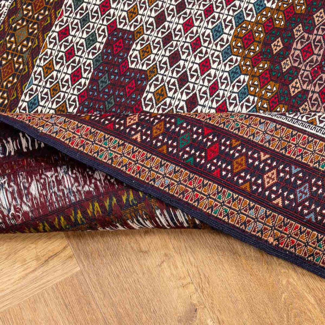 שטיח סומק פרסי 00 צבעוני 197*122 | Persian Sumak