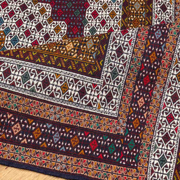 שטיח סומק פרסי 00 צבעוני 197*122 | Persian Sumak