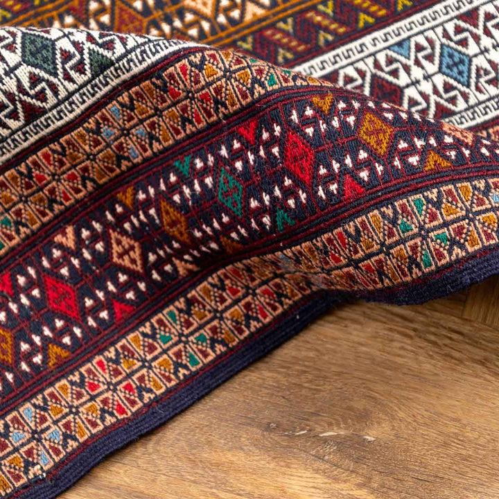 שטיח סומק פרסי 00 צבעוני 197*122 | Persian Sumak