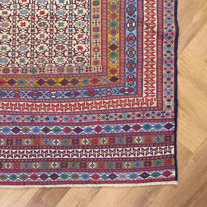 שטיח סומק פרסי 00 צבעוני 184*130 | Persian Sumak