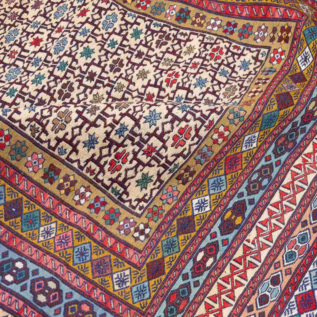 שטיח סומק פרסי 00 צבעוני 184*130 | Persian Sumak