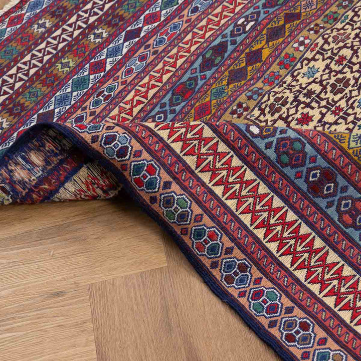 שטיח סומק פרסי 00 צבעוני 184*130 | Persian Sumak