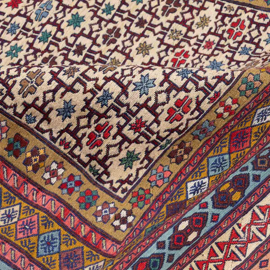 שטיח סומק פרסי 00 צבעוני 184*130 | Persian Sumak