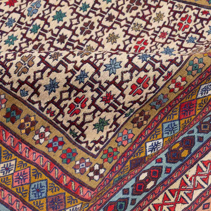 שטיח סומק פרסי 00 צבעוני 184*130 | Persian Sumak