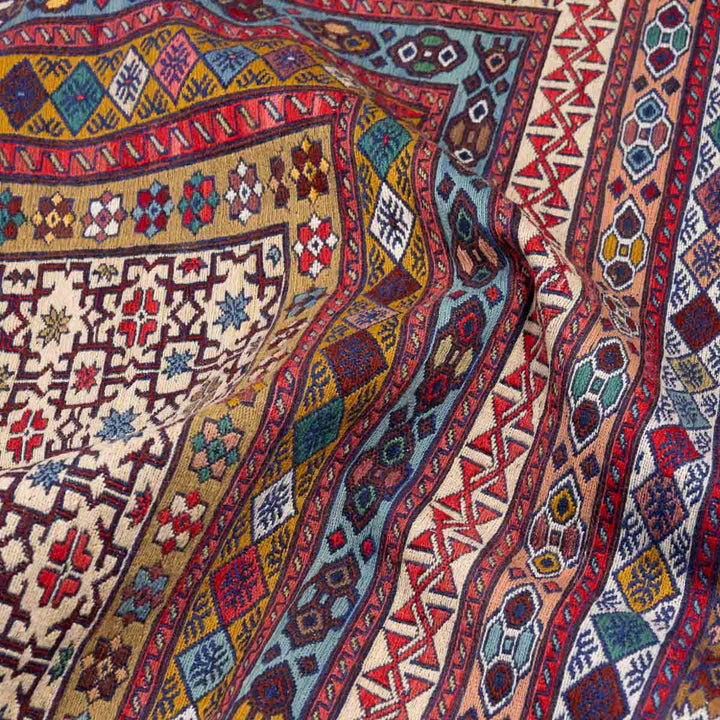 שטיח סומק פרסי 00 צבעוני 184*130 | Persian Sumak