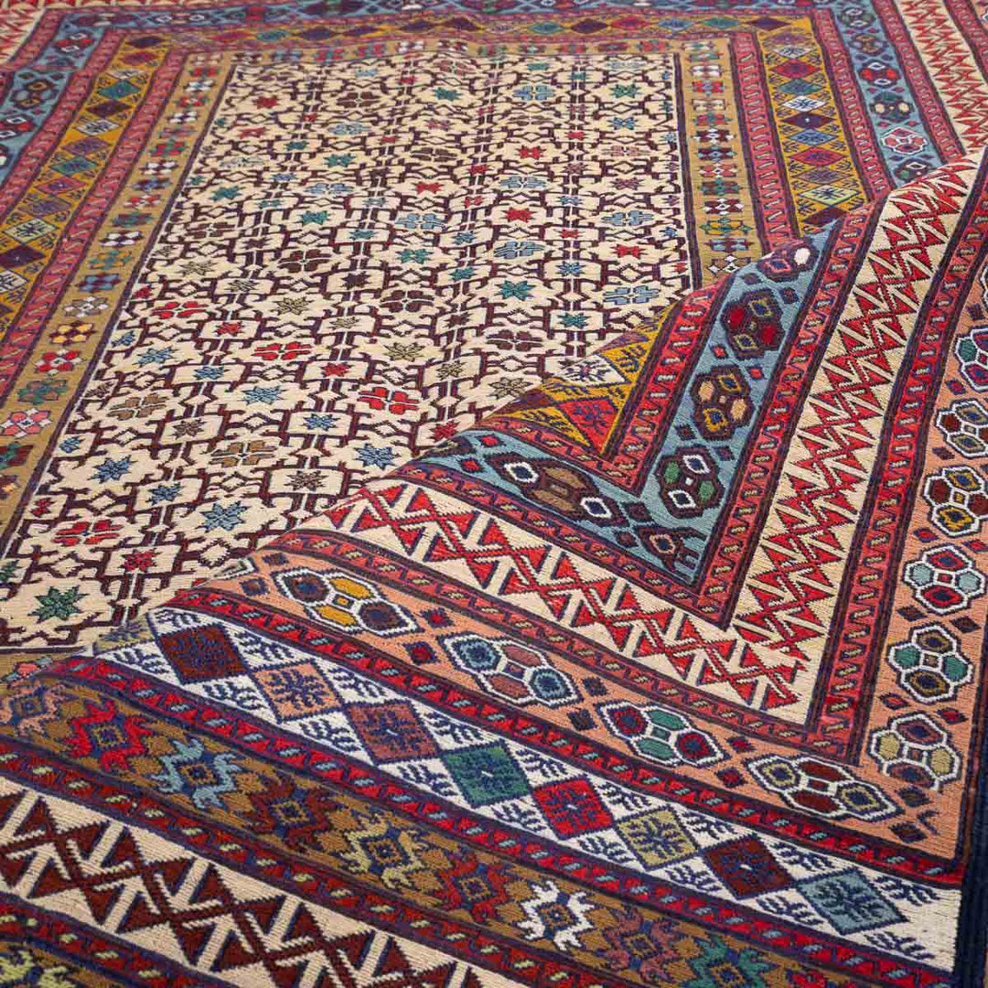 שטיח סומק פרסי 00 צבעוני 184*130 | Persian Sumak