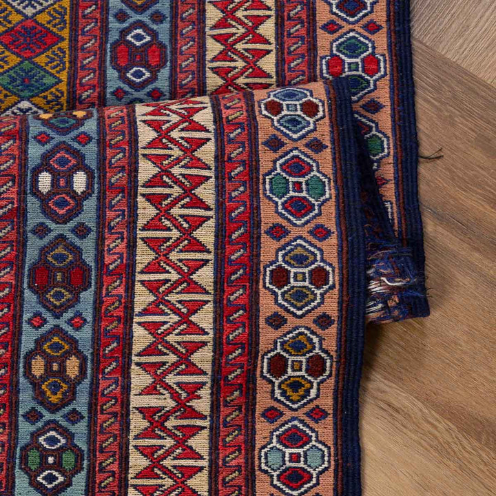 שטיח סומק פרסי 00 צבעוני 184*130 | Persian Sumak